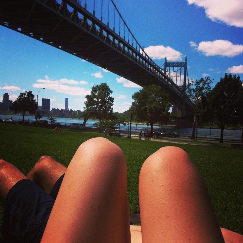 Astoria Park - complete with a free swimming pool!